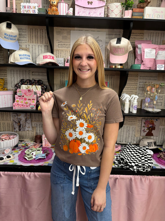 Daisy Dreams and Pumpkin Things Tee