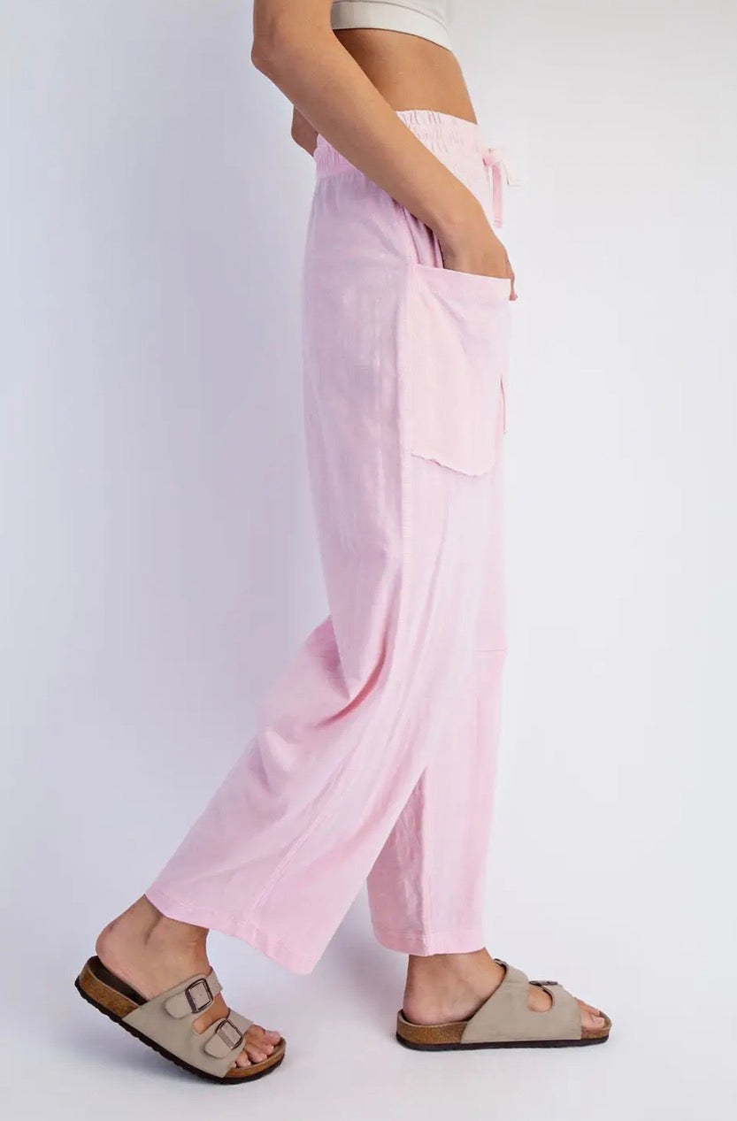 Cotton Pink Pants