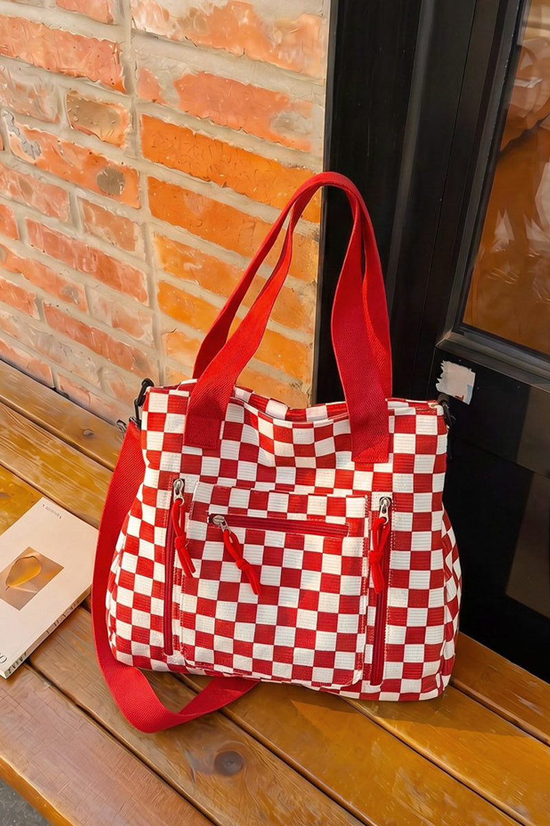 Checkered Bag