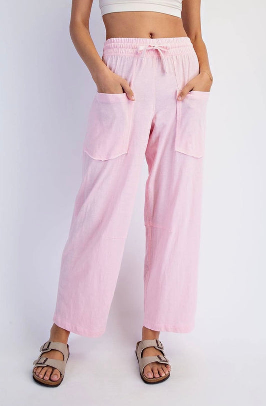 Cotton Pink Pants