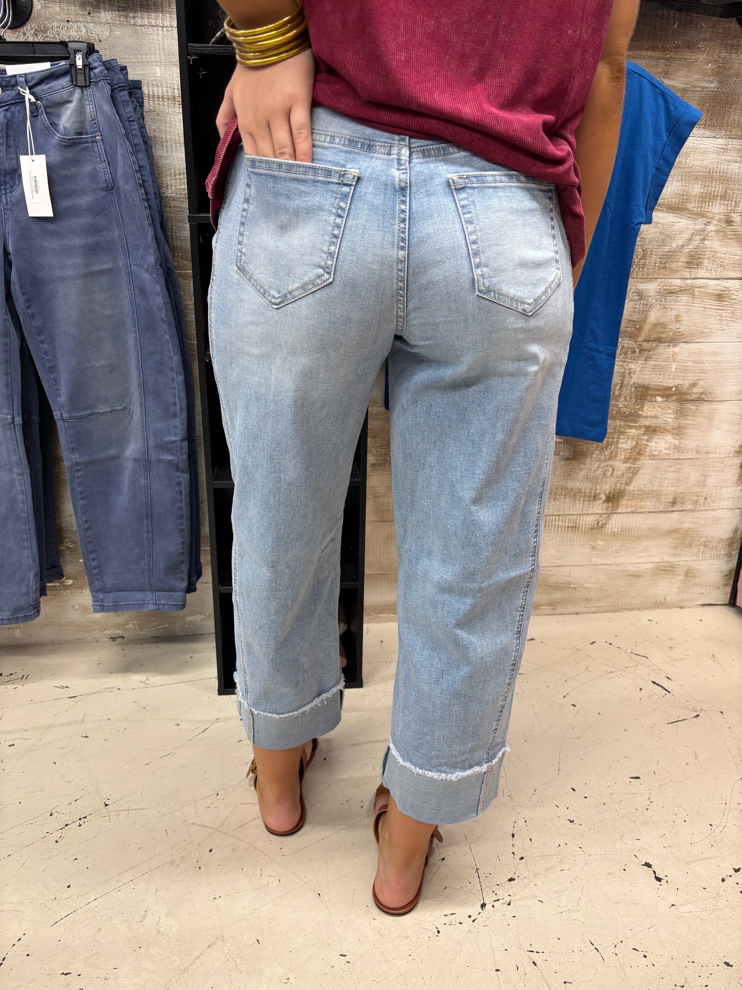 Kristin Blue Wash Jeans