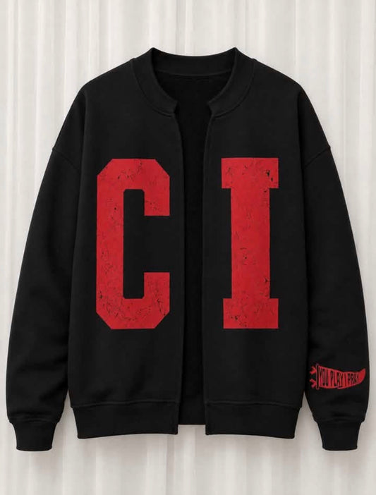 Cleveland Sweatshirt Cardigan
