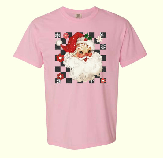 Checkered Santa