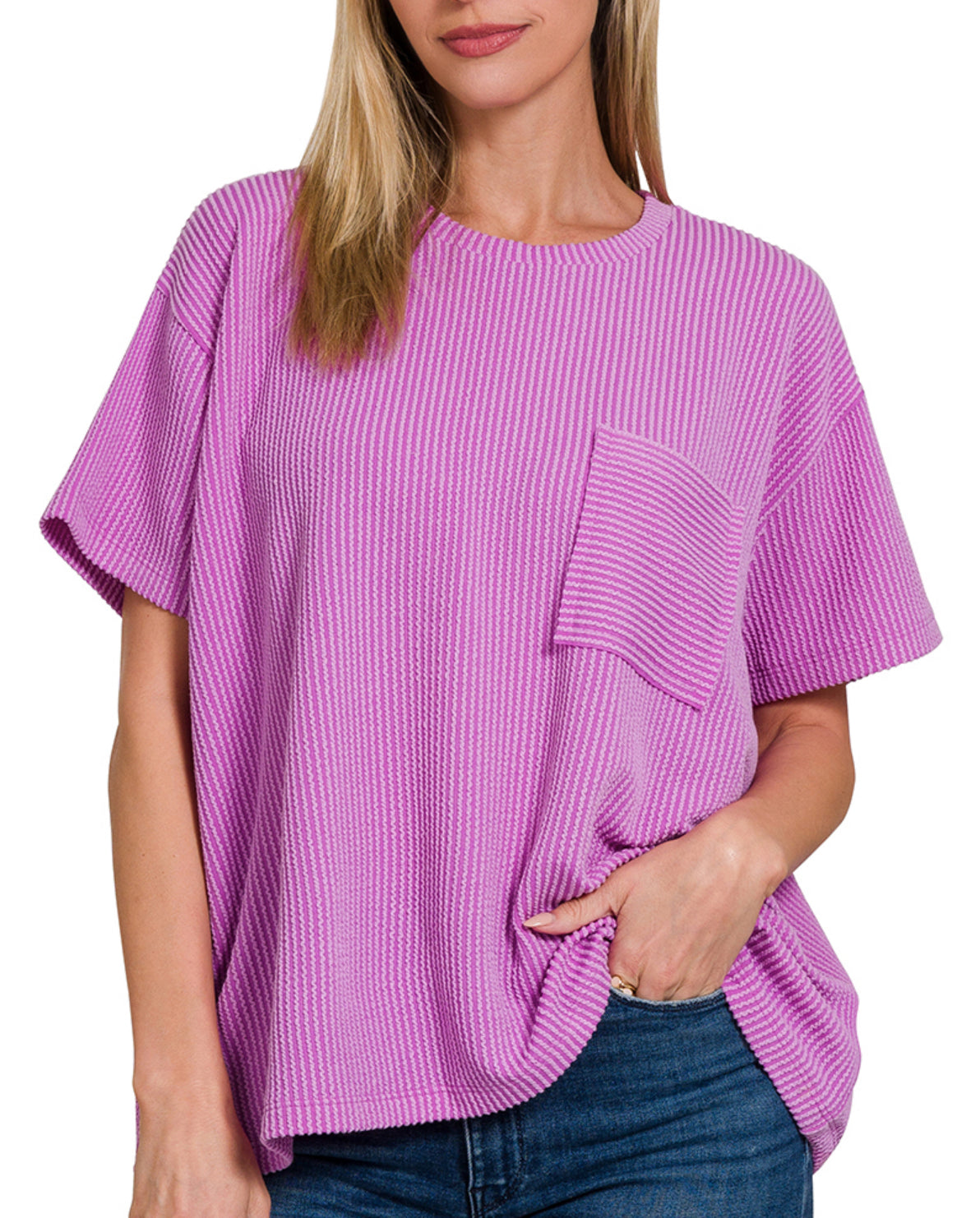 Dreamy Ribbed Tee