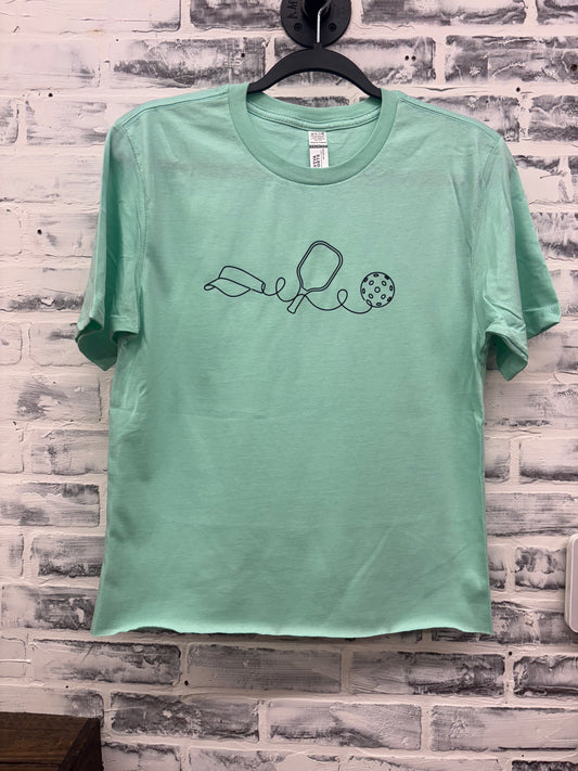 Pickleball Cropped Tee