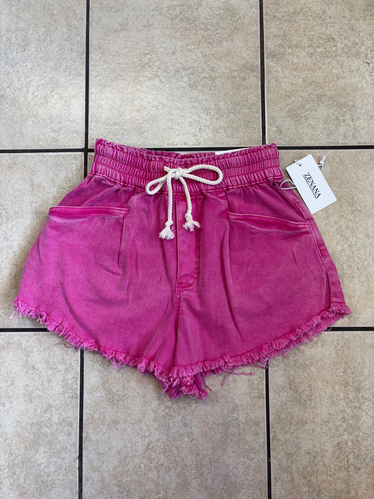 Moxie Distressed Shorts