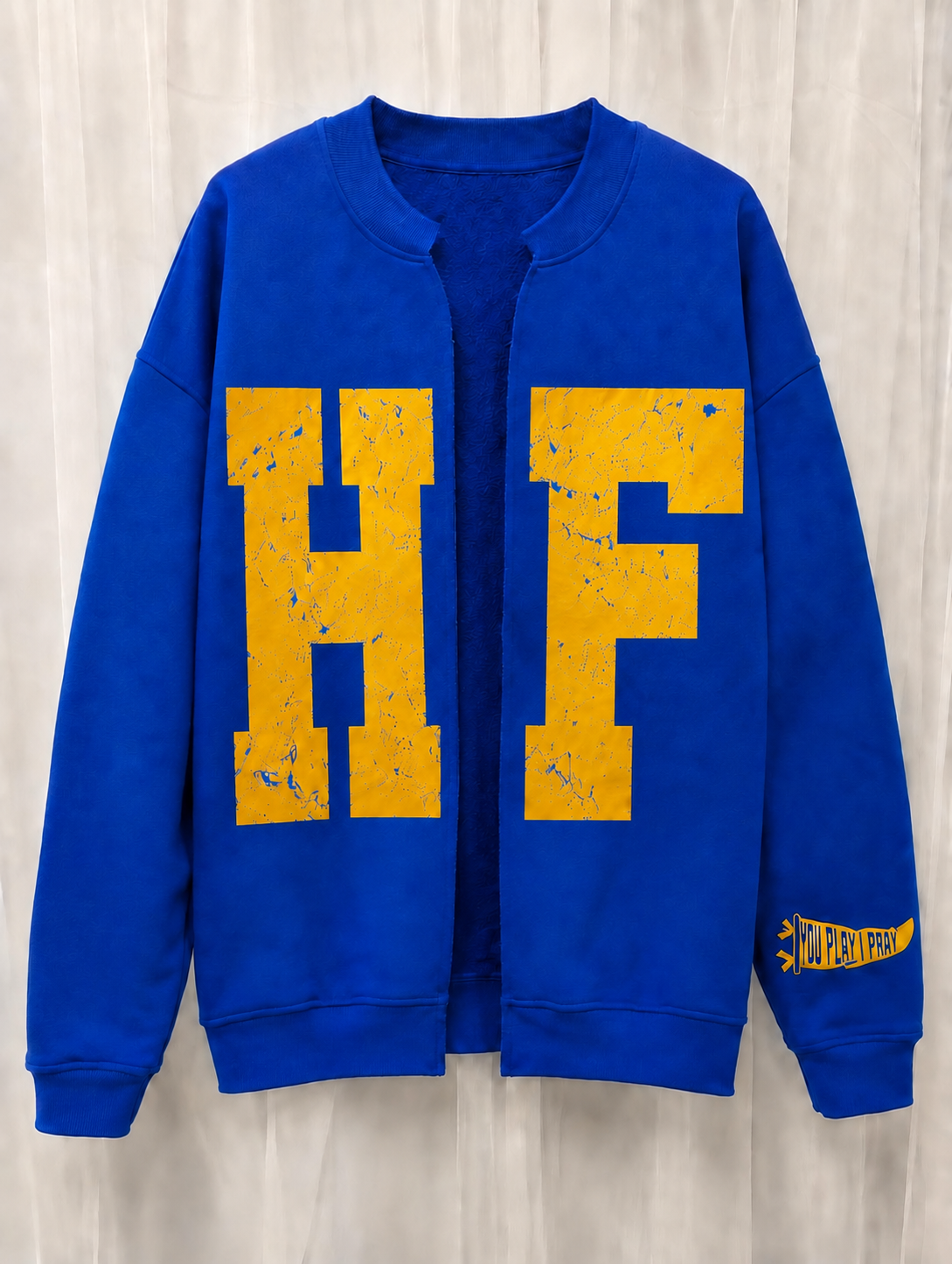 Hamshire-Fannett Sweatshirt Cardigan
