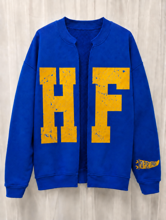 Hamshire-Fannett Sweatshirt Cardigan