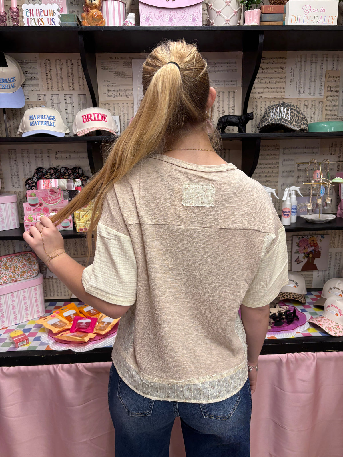 Pocket of Posies Top