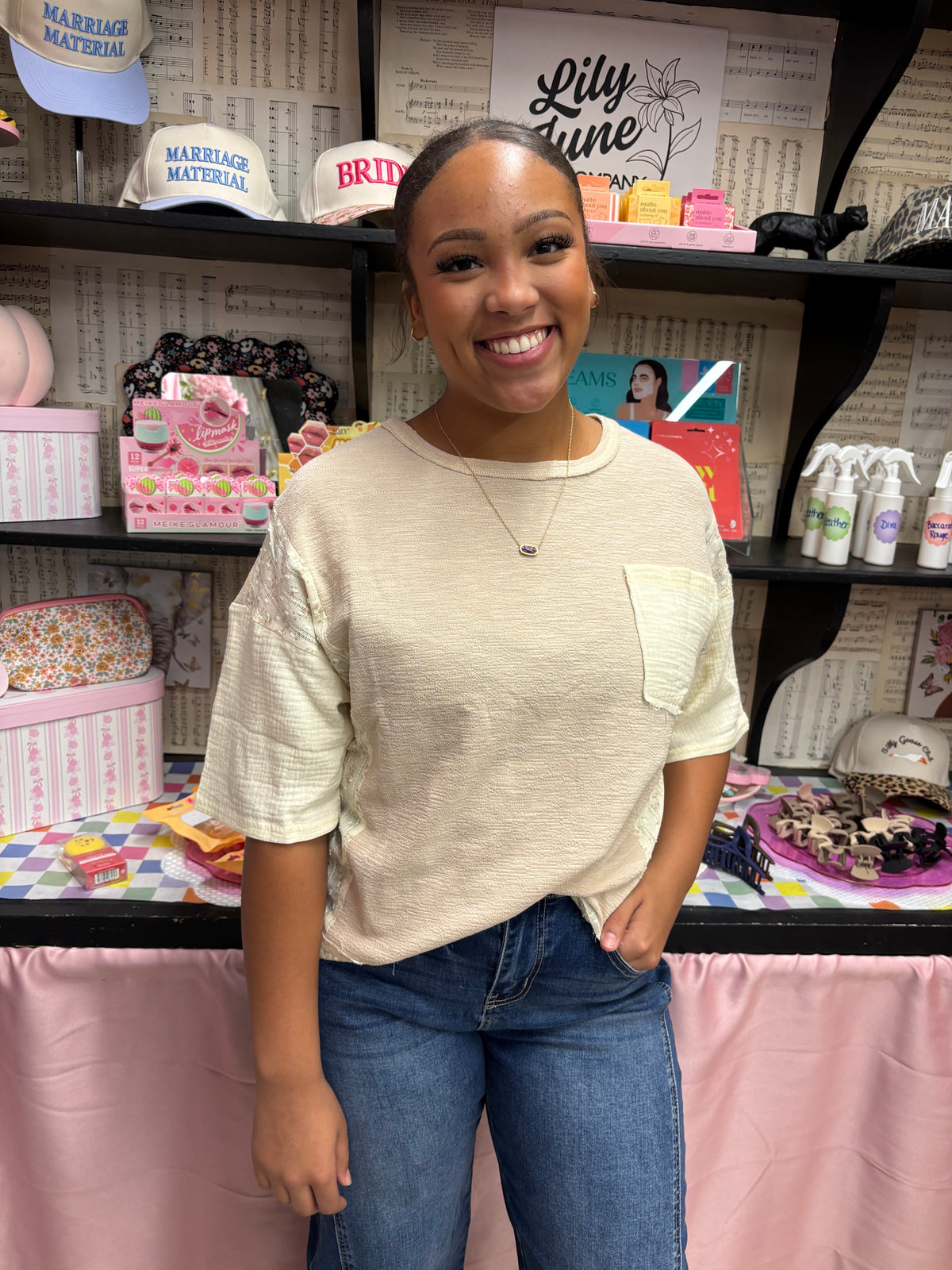 Pocket of Posies Top