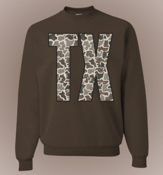 Camo TX Sweatshirt