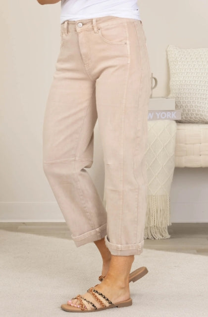 Maple Wood Barrel Jeans