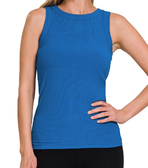 Blue Tank Top